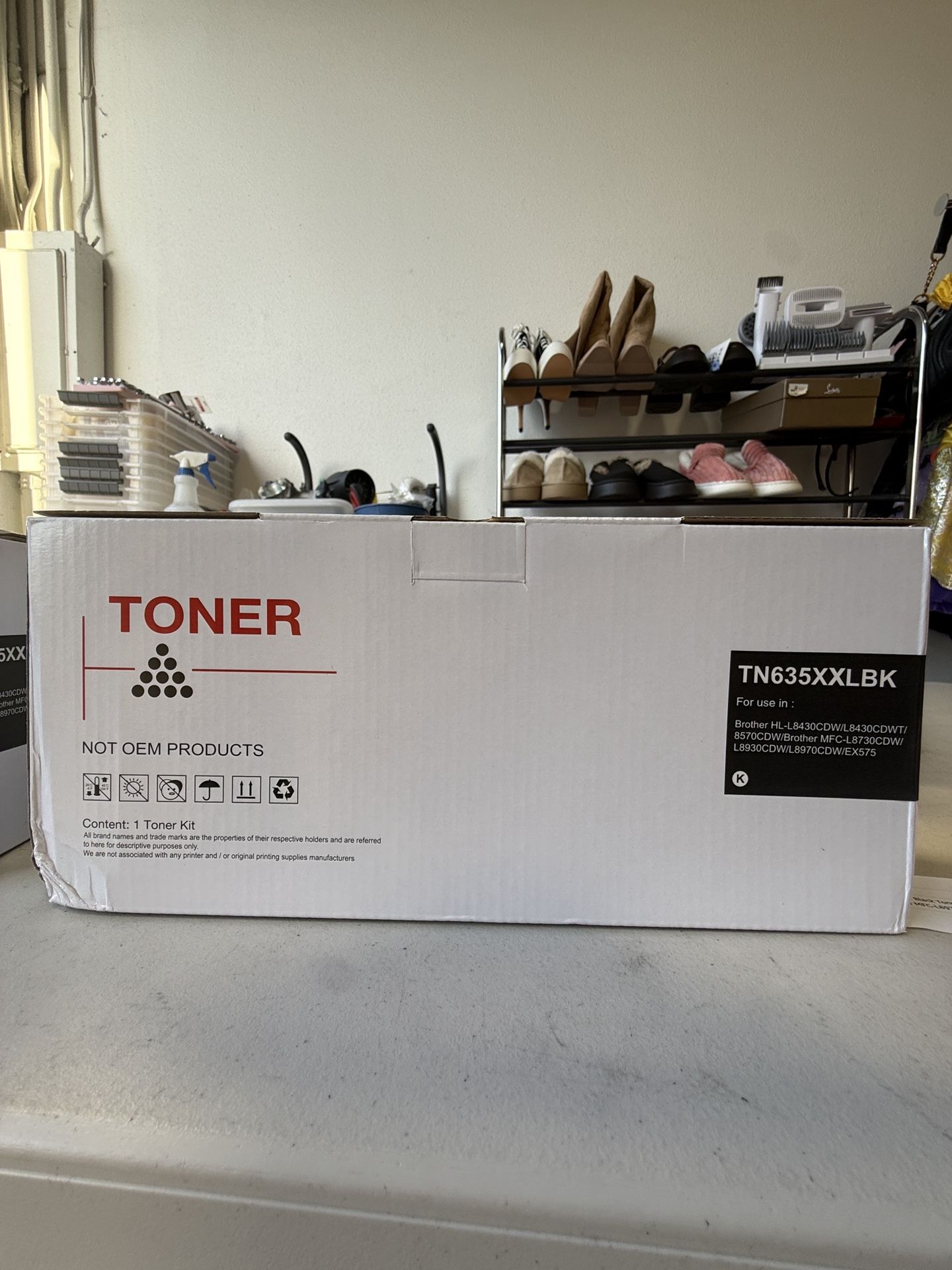TN635XL High Yield Black Toner Cartridge Remanufactured TN635 Toner Compatible for Brother HL-L8430CDW HL-L8430CDWT HL-L8570CDW MFC-L8730CDW MFC-L8930