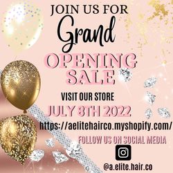 Hair Grand Opening Sale