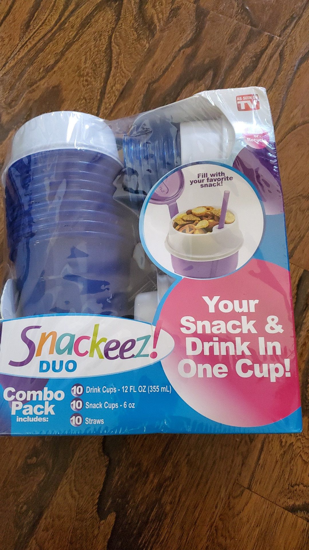 New snackeez cups 10count bpa free