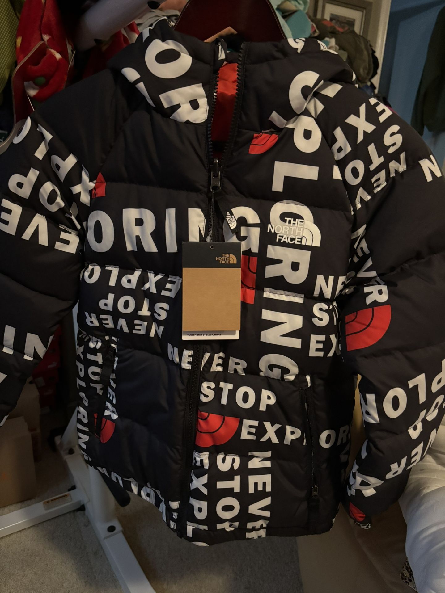 Kids North face Jacket M (10/12) Brand New