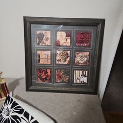 Wine Themed Framed Art