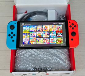Nintendo Switch OLED 256G Games + Movies