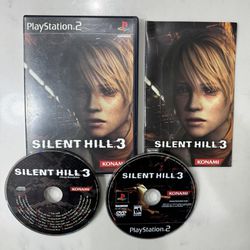Silent Hill 3 Mint Conditions W/ Soundtrack for Sony PlayStation 2 PS2 GAME 