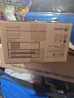 Phaser 6280 standard black printer cartridge