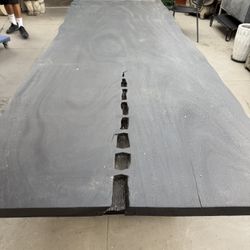 10ft Black Slab Table 1350$