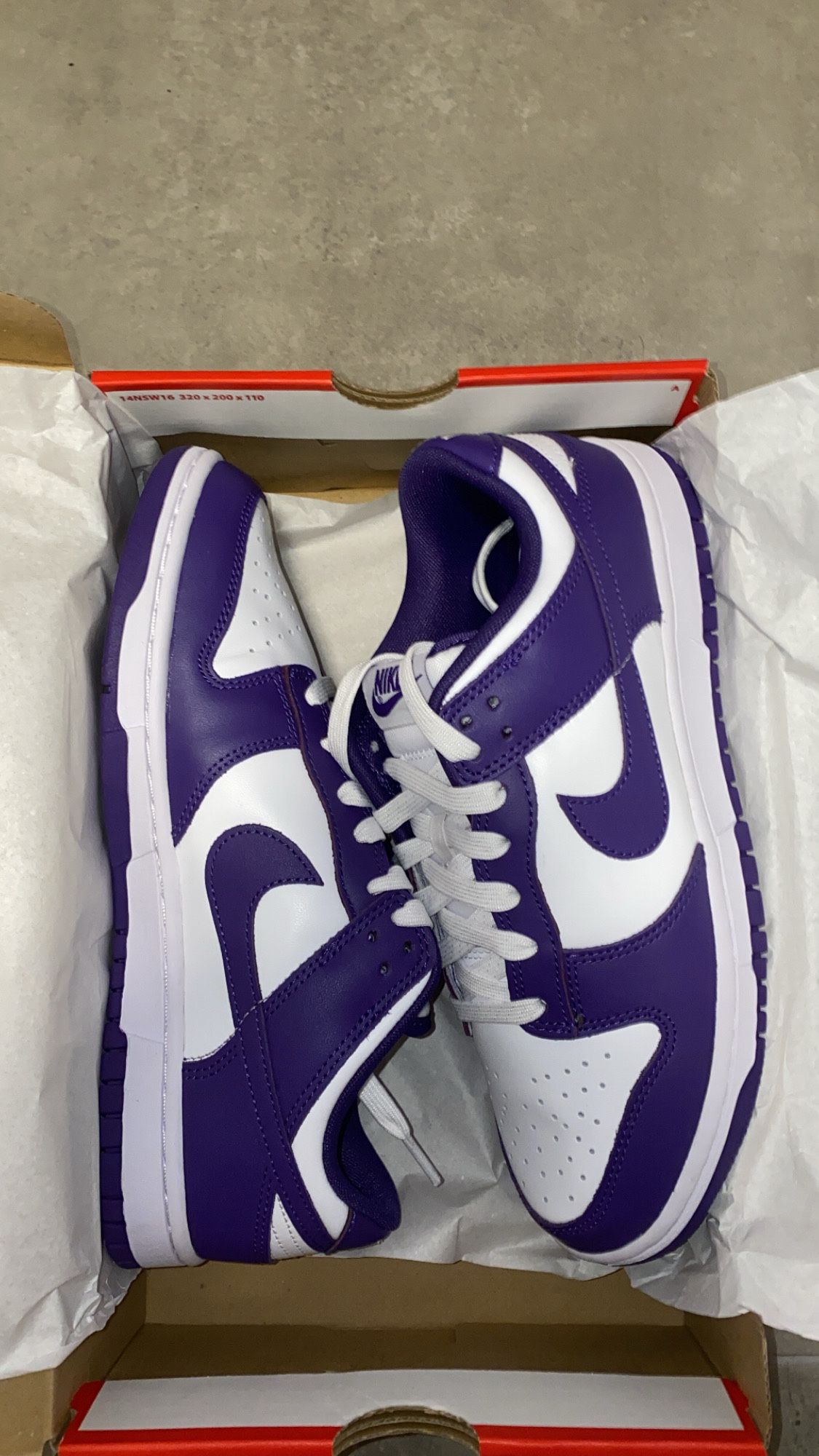 Nike Dunk Low Court Purple