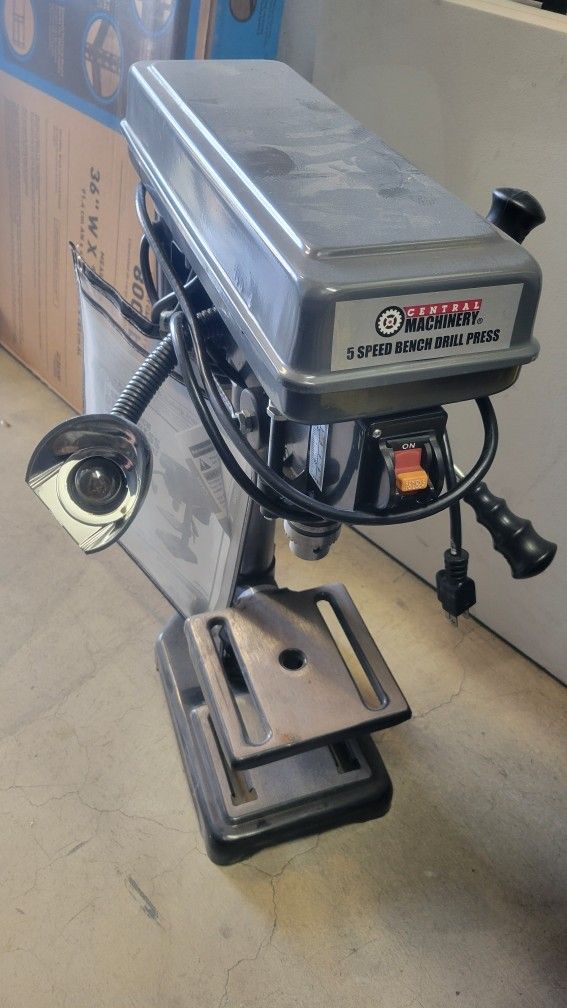 5 Speed Bench Drill Press