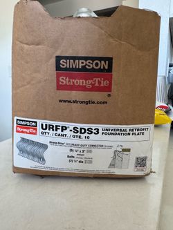 Simpson Strong-Tie URFP Universal Retrofit Foundation Plates (Set of 13)