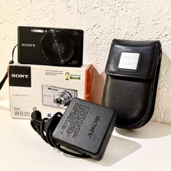 Sony Cyber-shot DSC-W830 Digital Camera – 20.1MP, 8x Optical Zoom, Zeiss Lens