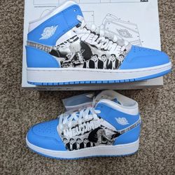 Air Jordan 1 Mid UNC Size 7Y