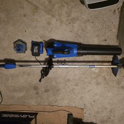 Leaf blower and trimmer
