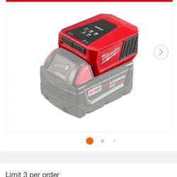 M18 18V Lithium-Ion TOP-OFF Charger & Power Supply (Tool-Only)