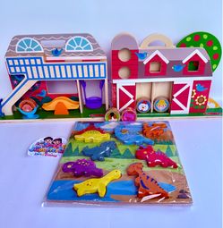 Melissa & Doug Go tots Wooden. Montessori Price:$15.00 zip code:33177