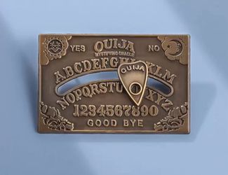 Mystifying Mini Ouija Board Pin