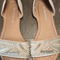 Girls Casual Dress Shoes Size 5-1/2 M Good Condition 