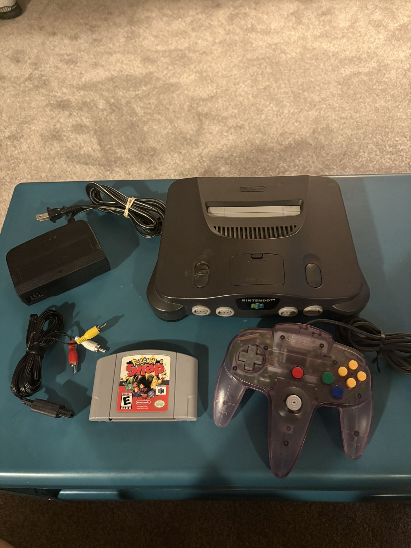 Nintendo 64 With Pokémon Snap