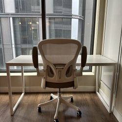 Office Desk And Chair 