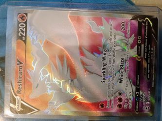 Reshiram V pokemon card