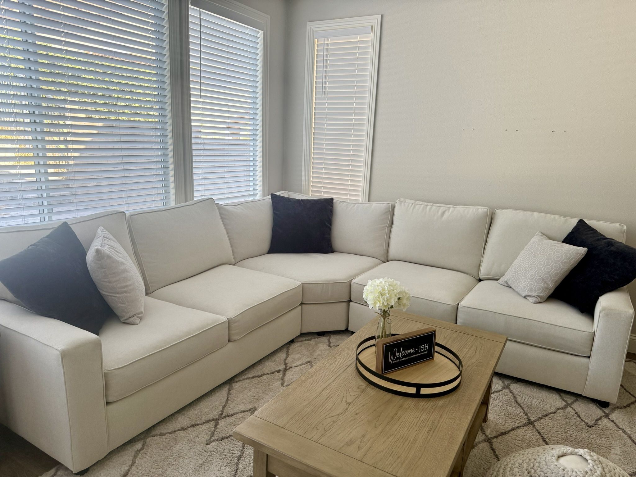 Pottery Barn Sectional (3 Pc)