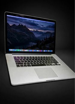 Apple MacBook Pro 15” Retina i7/16GB/500GB SSD $350