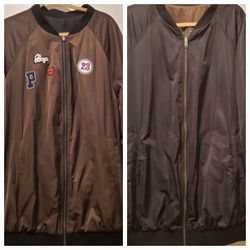 Jacket Reversible Green Olive Size XL