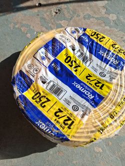 12/2 Romex Wire 250ft New Roll