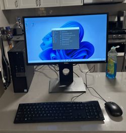 Dell Computer System i5 16gb ram Windows 11 Dell monitor 500gb ssd (very fast) wifi