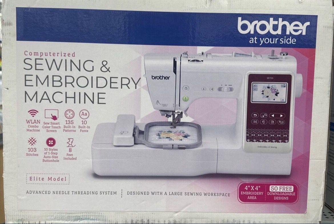 Brother Embroidery Machine SE725