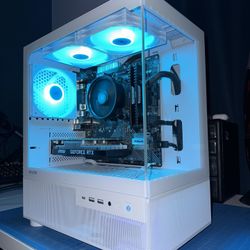 Custom Built White Gaming PC