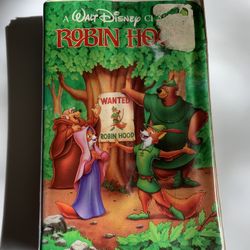 Rare Robin Good VHS- A Classic Walt Disney - Black Diamond