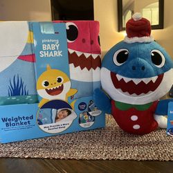 Baby Shark Weighted Blanket 