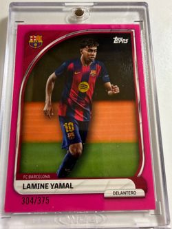 2025 Topps Team Set FC Barcelona Lamine Yamal #19