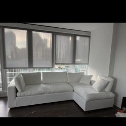 White Modular Sectional Sofa