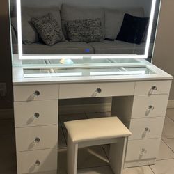 White LED Large Vanity
