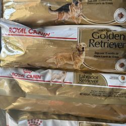 Royal Canin German, Golden Retriver, Labrador 