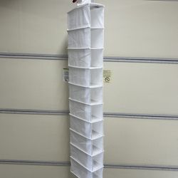 10-slot Hanging Closet Shoe Organizer