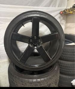 24” Wheels w/tires