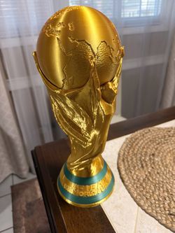 Detail World cup 3D printed 14.5”