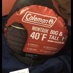 Coleman  Montauk 40°F Big & Tall Sleeping Bag