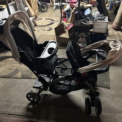 Used Baby Trend Double Stroller