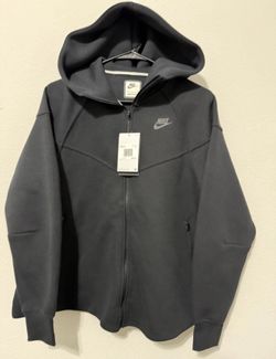 Nike Sportswear Tech Fleece Womens Plus 0X Full-Zip Hoodie Black FB8340 010