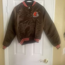 NFL Browns Jacket Mens L