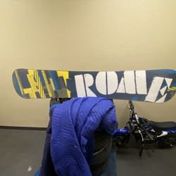 Rome Snowboard With Clips Bag And Boots