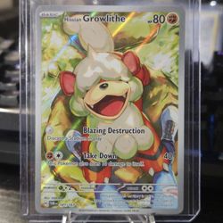 Hisuian Growlithe 181/167 Pokémon Twilight Masquerade NM