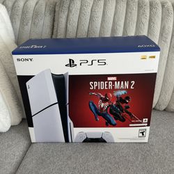 PS5 SLIM WITH SPIDER-MAN 2