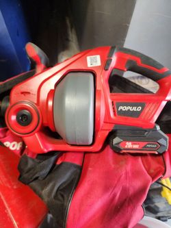 Populo drain  cleaning  with battery and charger