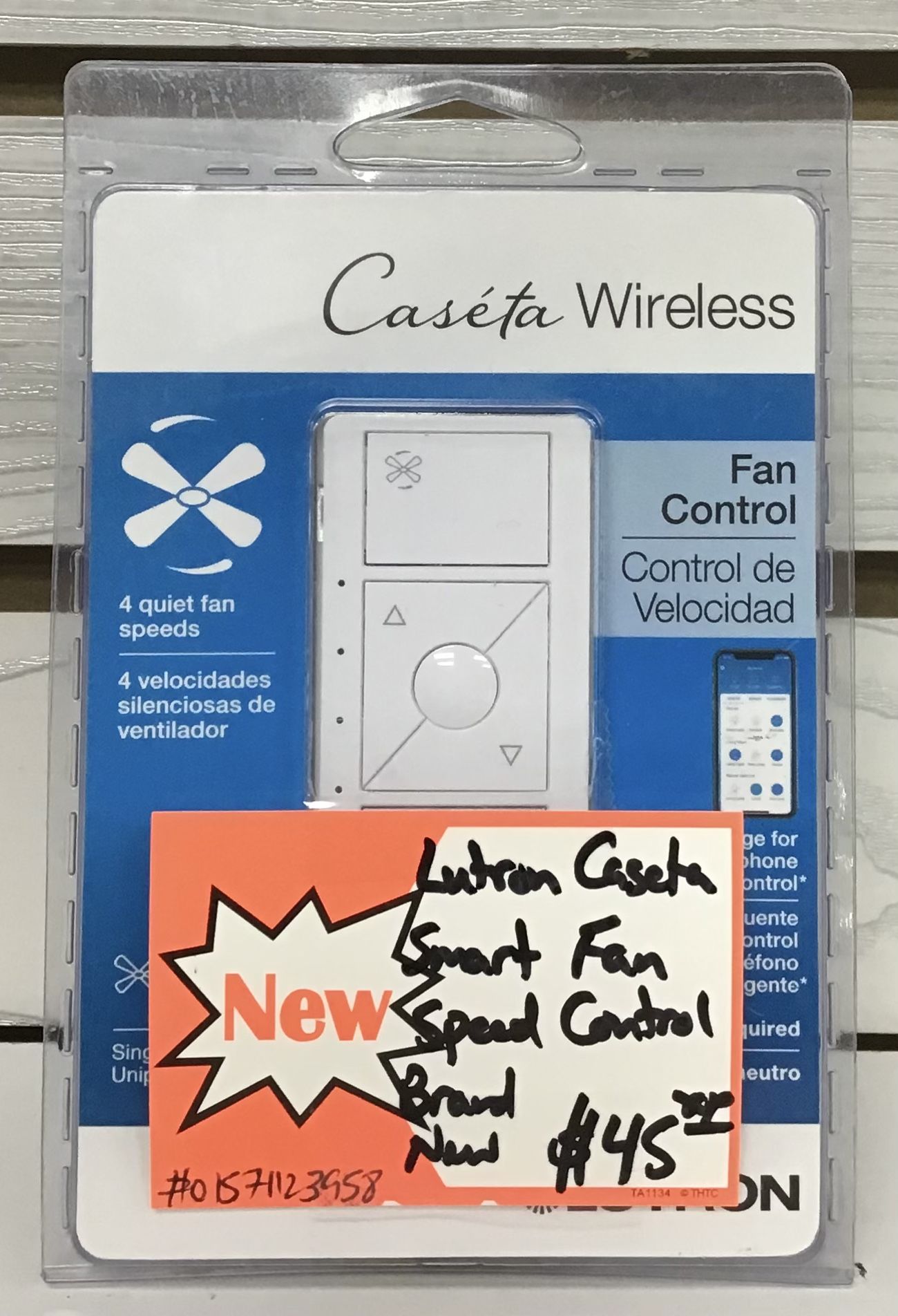 Lutron Caseta Smart Fan Speed Control Brand New