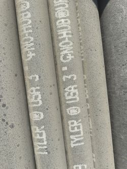 Cast Iron Pipe, No Hub 3”