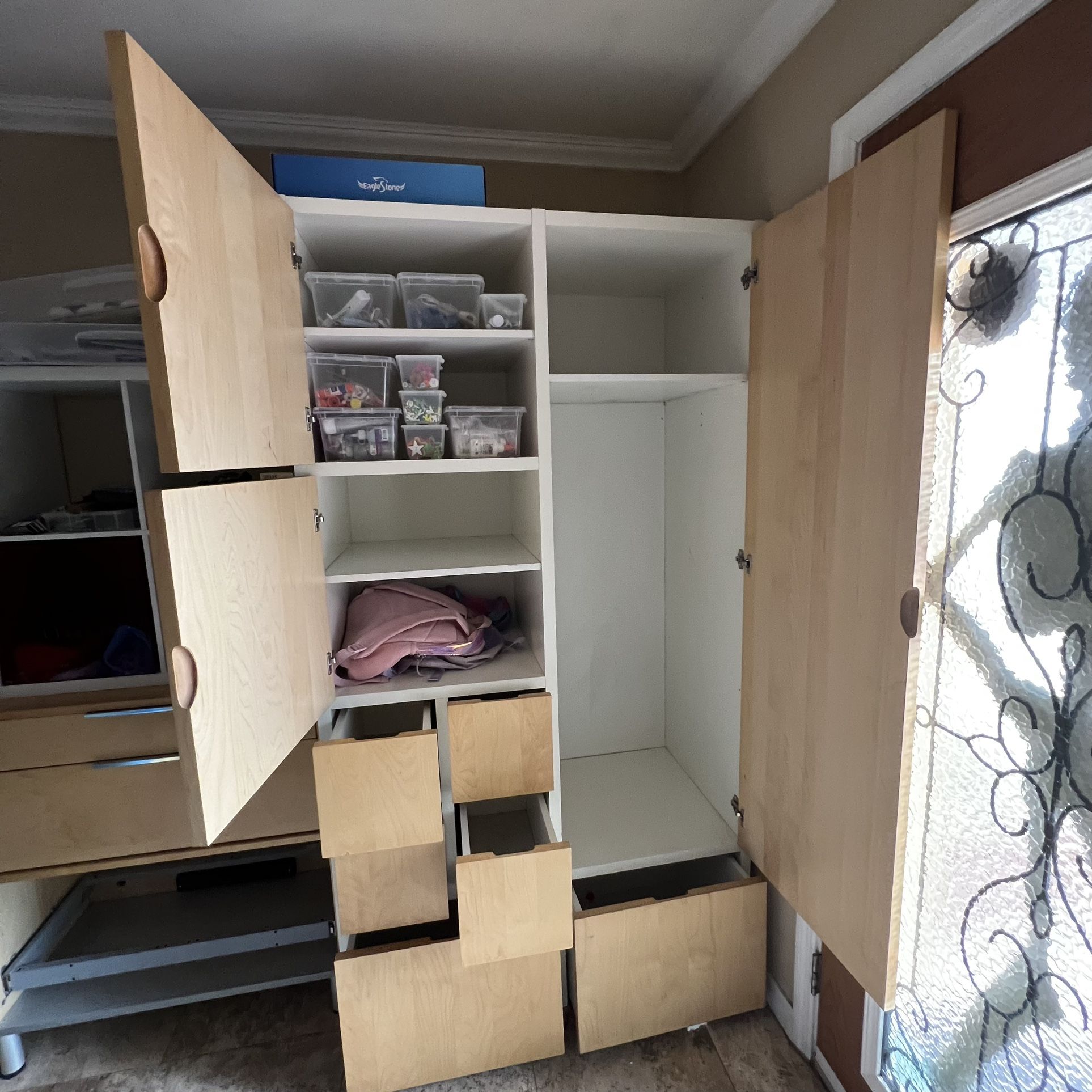 IKEA Visthus Storage Wardrobe Closet Dresser Armoire for Sale