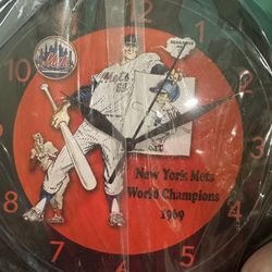 New York Mets 1969 World Champions Clock